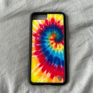 Tie Dye Rainbow Wildflower Case